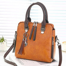 Load image into Gallery viewer, Vintage PU Leather Ladies HandBags Women Messenger Bags