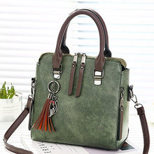 Load image into Gallery viewer, Vintage PU Leather Ladies HandBags Women Messenger Bags