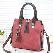 Load image into Gallery viewer, Vintage PU Leather Ladies HandBags Women Messenger Bags