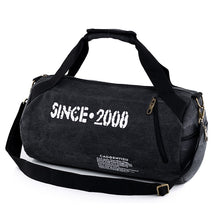 Load image into Gallery viewer, Men's Bag Handbag Canvas Cylindrical Shoulder
