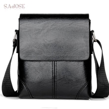 Load image into Gallery viewer, Men Crossbody Bag Fashion Leather Shoulder Bag