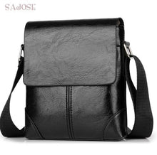 Load image into Gallery viewer, Men Crossbody Bag Fashion Leather Shoulder Bag
