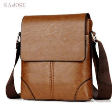 Load image into Gallery viewer, Men Crossbody Bag Fashion Leather Shoulder Bag